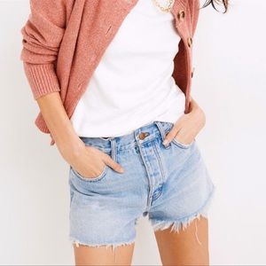 MADEWELL RELAXED DENIM SHORTS